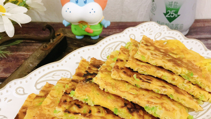 补钙萝卜丝鸡蛋饼
