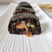 黑米寿司的做法图解7