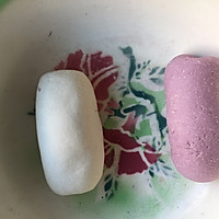 紫薯开花馒头的做法图解1