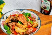 #浪漫七夕 共度“食”光#鱿鱼炒鸡蛋的做法