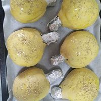 适合减脂吃的全麦南瓜鸡腿面包的做法图解6