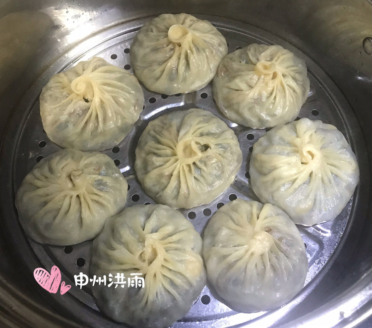 薄皮大馅包子的做法