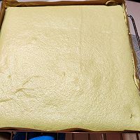 #烘焙美学大赏#椰香斑斓小五蛋糕卷的做法图解13