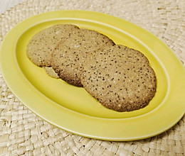 奇亚籽红糖燕麦饼干的做法