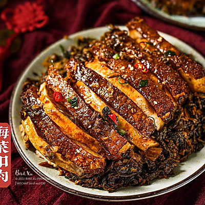 年夜饭必备大菜【梅菜扣肉】（芋头扣肉）