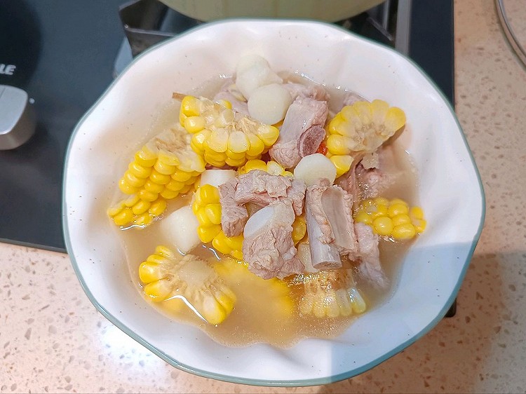 玉米山药排骨汤的做法