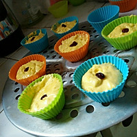 不上火的蒸蛋糕#莓味佳肴#的做法图解8