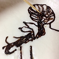 女孩背影手绘生日蛋糕（附8寸戚风详细做法）#有颜值的实力派#的做法图解18