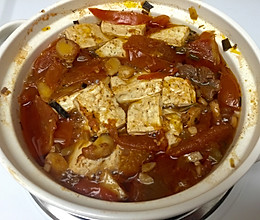 番茄和豆腐炖牛肉的做法