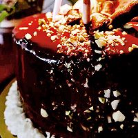 红丝绒巧克力淋面蛋糕的做法图解7