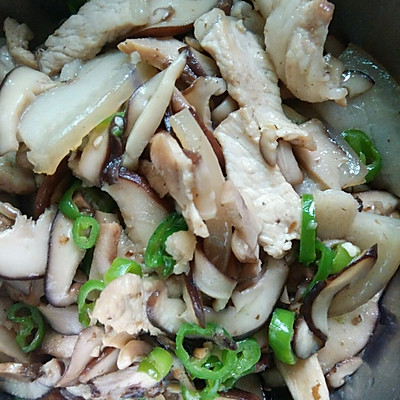 香菇肉片