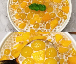 超级好吃的芒果啵啵西米露的做法