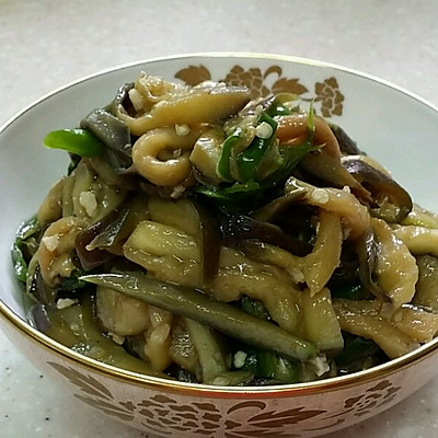 茄子辣椒丝