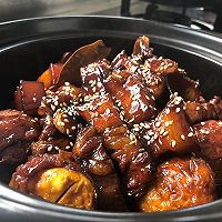 红烧肉虎皮蛋的做法图解10