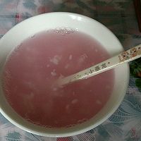 甜酒紫薯圆子的做法图解6