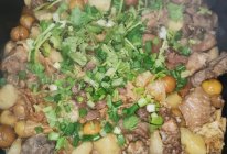 土豆板栗焖鸡肉的做法