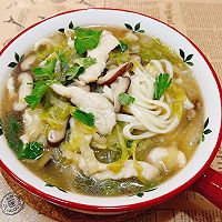 #天猫美味妙妙屋#香菇白菜滑鸡面的做法图解11