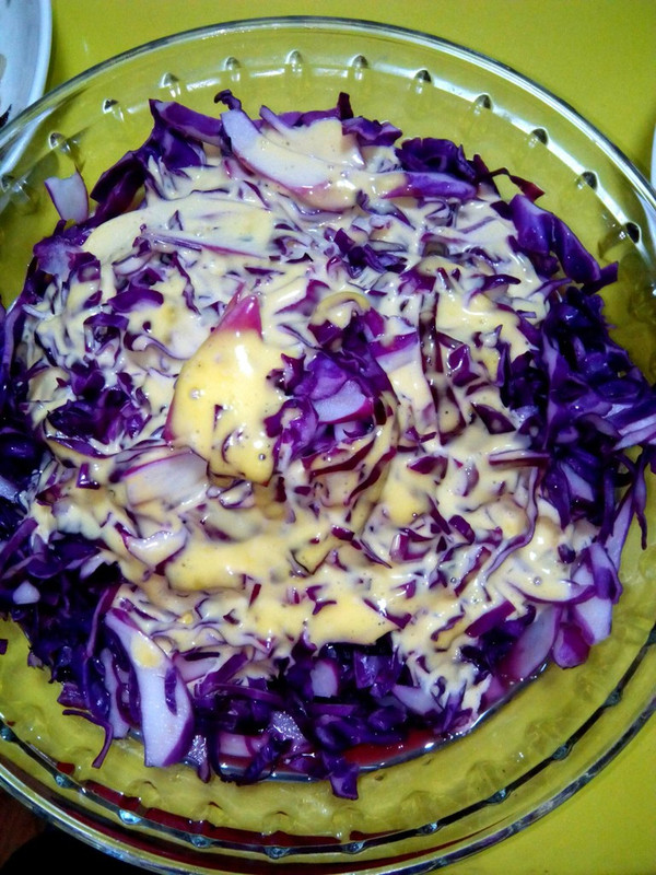 年夜饭1紫气东来(萨拉紫甘蓝)