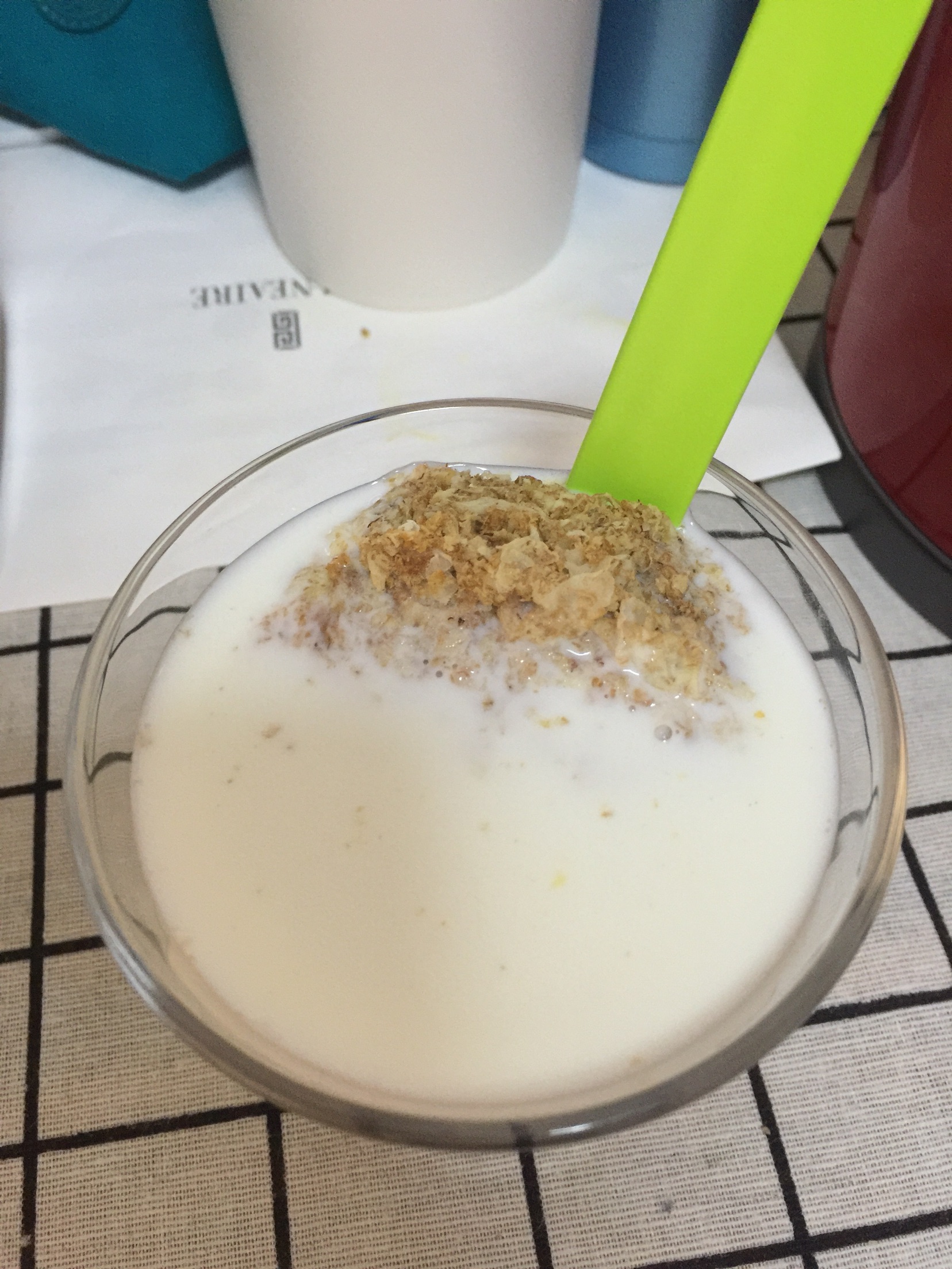 Kwai breakfast - milk oatmeal