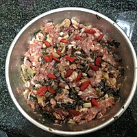 菜干蒸肉饼的做法图解4