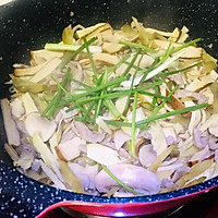 神鲜美味~蘑菇冬笋榨菜肉丝炒豆干的做法图解11