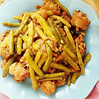 豆角炖鸡块#金龙鱼外婆乡小榨菜籽油  最强家乡菜#的做法图解13