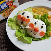 面包超人咖喱_饭团#咖喱萌太奇#的做法图解10