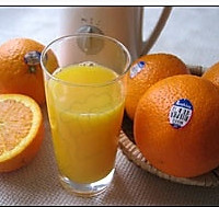 椰香鲜橙汁的做法图解1