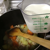 日式奶油炖菜（クリームシチュー）的做法图解10