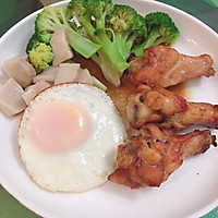 营养早餐——山药炖排骨、煎蛋、时蔬的做法图解6