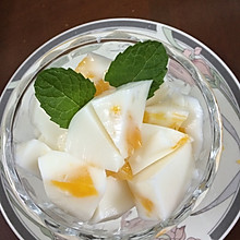 椰奶芒果凍