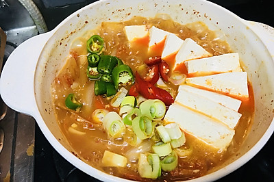 金枪鱼泡菜汤