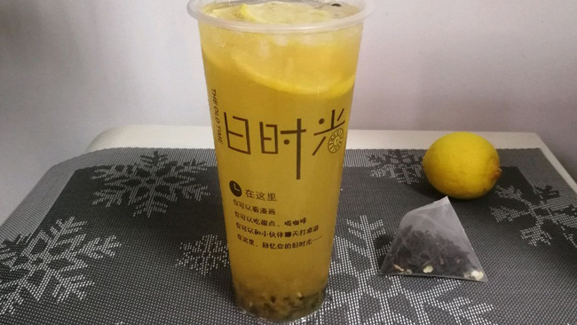 百香柠檬绿茶的做法