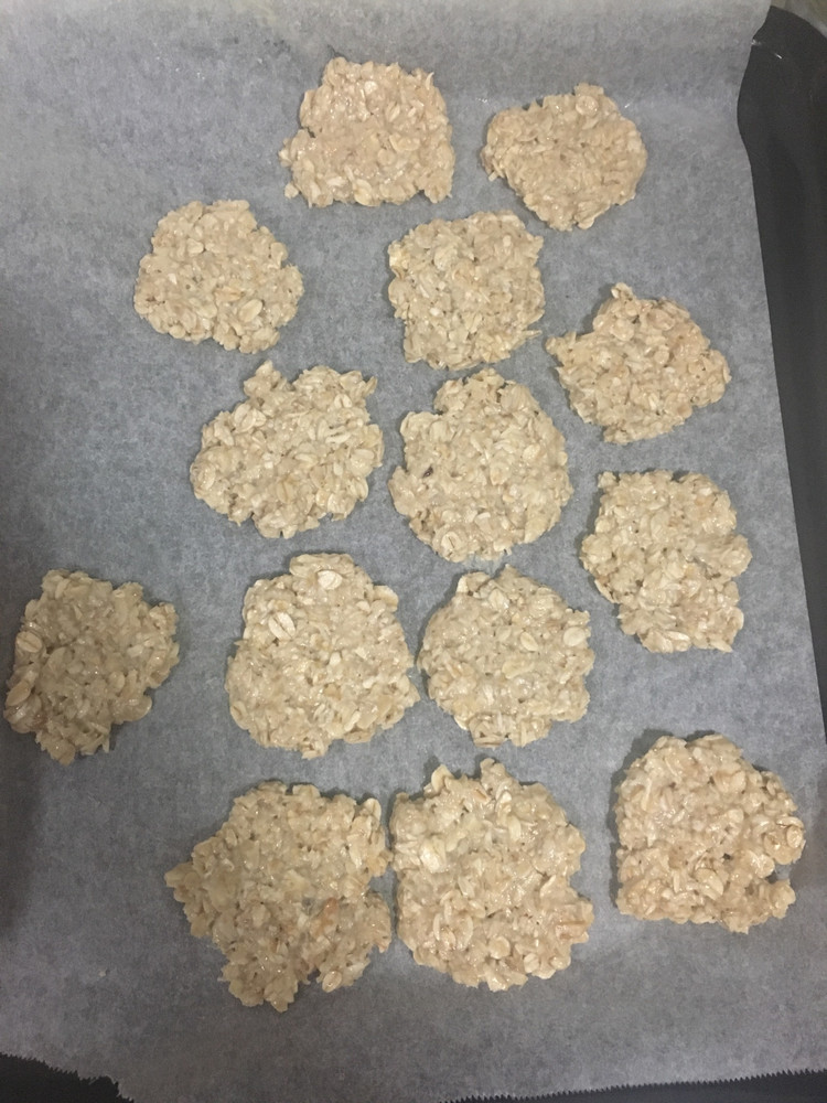 燕麦饼干 低卡健康小零食的做法
