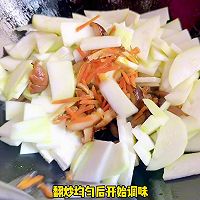 #春日露营# 蒲瓜炒白粿的做法图解3