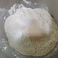荞麦油盐花卷的做法图解2