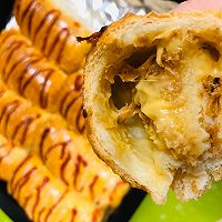 芝士肉松面包的做法图解8
