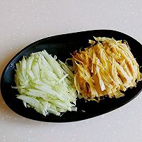 麻瓜蛋丝凉拌粉的做法图解4