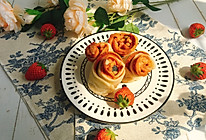 #豆果10周年生日快乐#玫瑰花香肠卷的做法