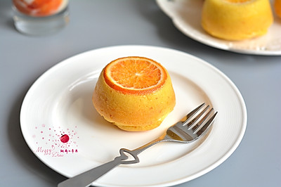 血橙小蛋糕