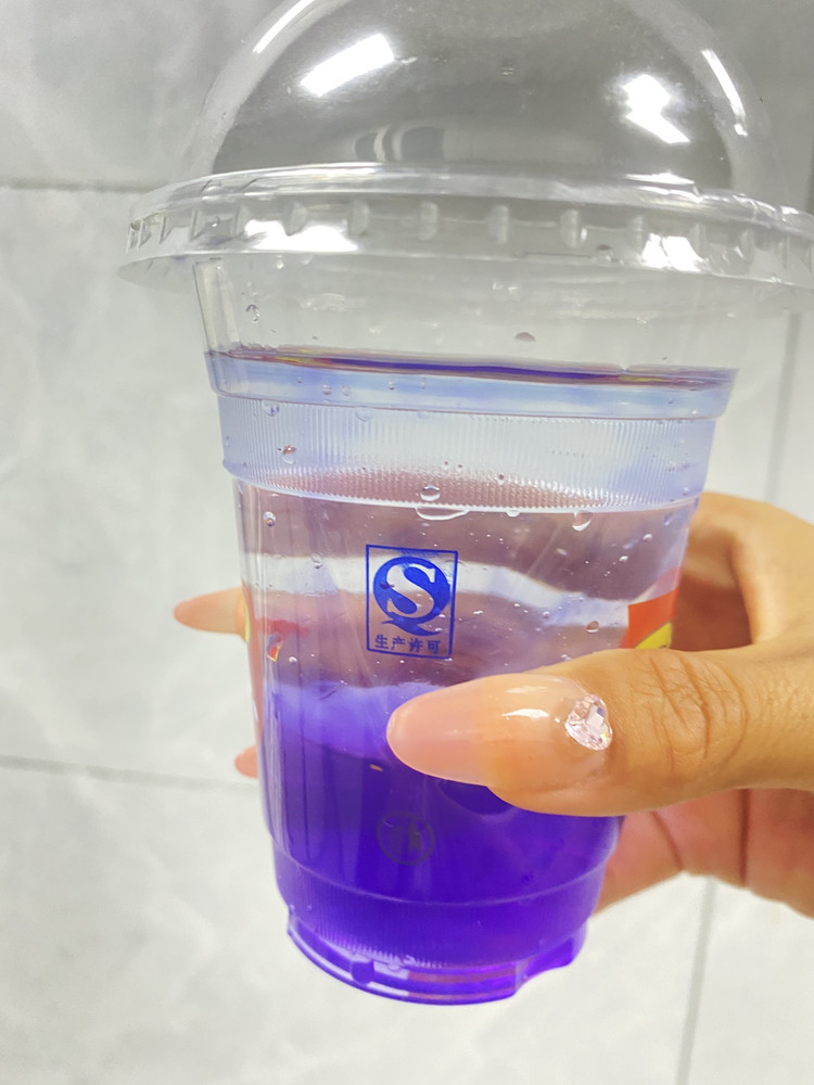 夏日饮品 紫蝴蝶冻冻的做法