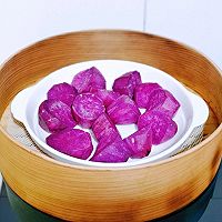 #终于经典传统味#紫薯华夫饼的做法图解6