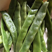 猪肉扁豆馅锅贴的做法图解2