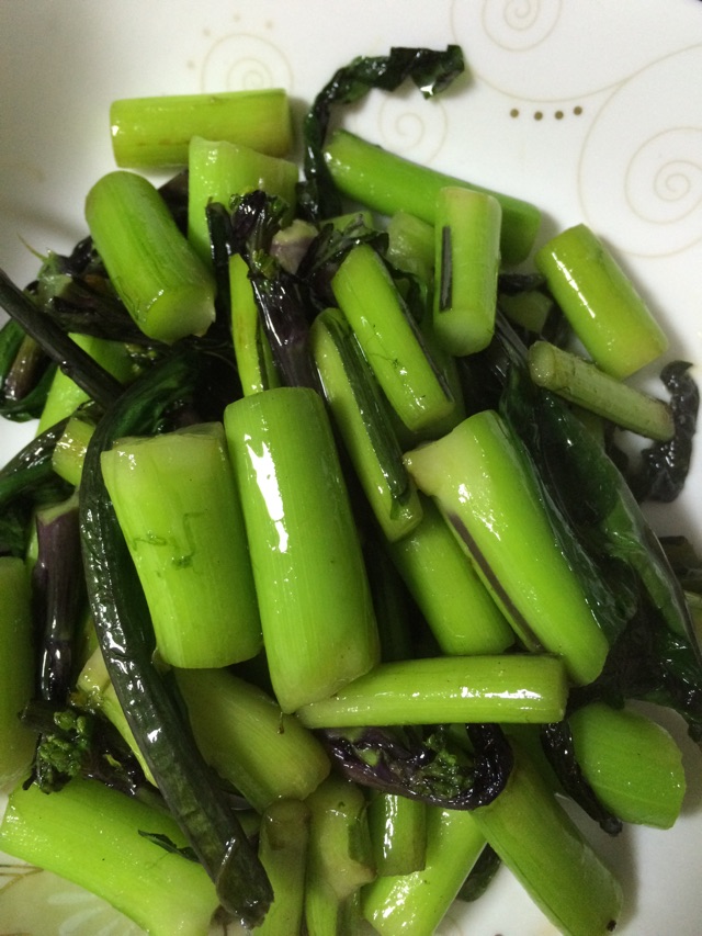清炒红菜苔的做法图解3