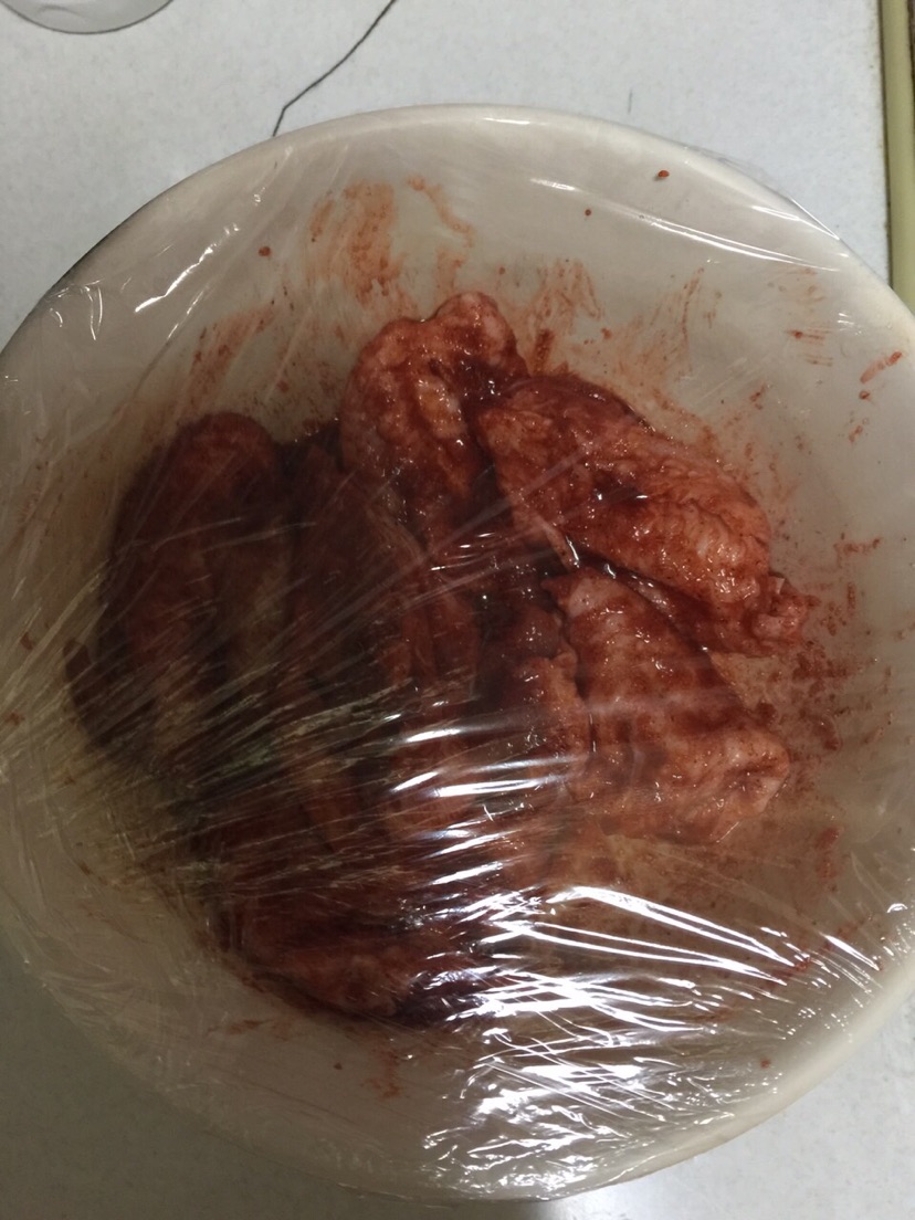 鸡翅包饭的做法图解2