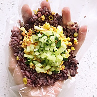 杂粮饭团#剩饭大改造#的做法图解7