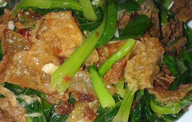 腐皮青菜