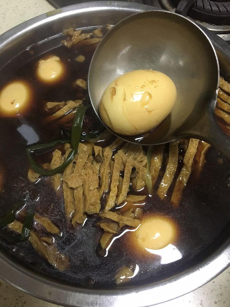 美味卤蛋豆腐串（饼夹菜伴侣）的做法