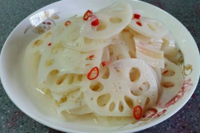 凉拌酸辣藕片