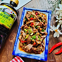 #珍选捞汁 健康轻食季#香辣脆爽巨过瘾|越嚼越香的凉拌鸡胗的做法图解9